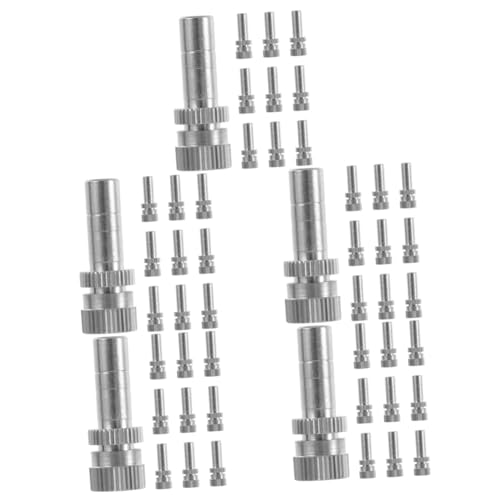 TOYANDONA 5 Sätze Misting Metall Sprühdüsen Für Gartenbewässerung Praktische Sprühdüsen Für Effiziente Bewässerung Und Kühlung Für Außenbereiche Und Gewächshäuser 10 Stück * 5 TOYANDONA 5 Sätze Misting Metall Sprühdüsen Für Gartenbewässerung Praktische Sprühdüsen Für Effiziente Bewässerung Und Kühlung Für Außenbereiche Und Gewächshäuser 10 Stück * 5 von TOYANDONA