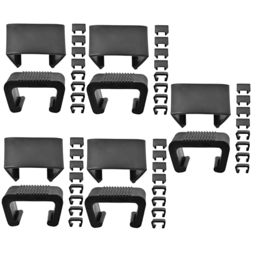 TOYANDONA 5 Sätze Wicker Möbel Clips Für Gartenmöbel Rattan Sofa Klammern Für Outdoor Couch Installieren Robust Und Langlebig Geeignet Für Terrassenmöbel Und Sofas 10 Stück * 5 von TOYANDONA