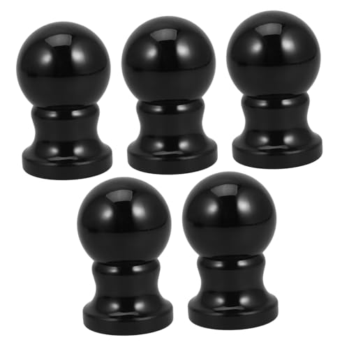 TOYANDONA 5 Stück Flagpole Ball Topper mit Rotationsdesign für Einfachen Flaggenwechsel Silberne Flaggenzierde für Wohn und Geschäftsanwendungen Passend für Verschiedene Flaggenmasten von TOYANDONA