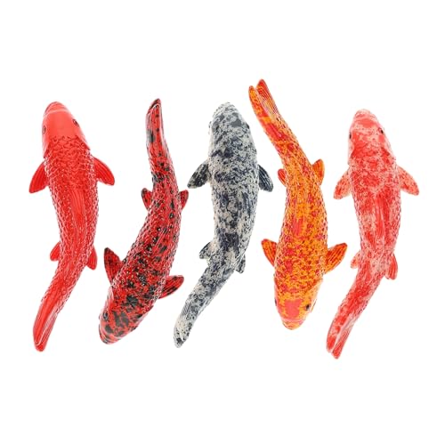 TOYANDONA 5 Stück Künstliche Fischdekoration für Aquarien Realistische Schwimmende Ornamente für Fischbehälter für Zuhause und Langlebig und Farbbeständig TOYANDONA 5 Stück Künstliche Fischdekoration für Aquarien Realistische Schwimmende Ornamente für Fischbehälter für Zuhause und Langlebig und Farbbeständig von TOYANDONA