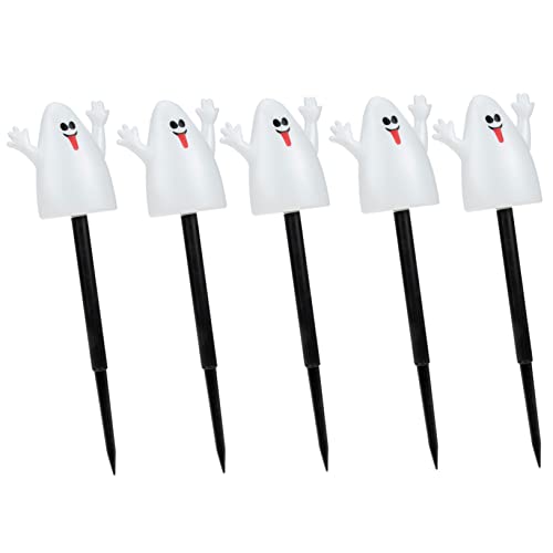 TOYANDONA 5 Stück Teiliges Halloween Gartenstecker Deko für Garten und Wetterfest Leicht für Halloween Feierlichkeiten und Stimmungsvolle Dekoration von TOYANDONA