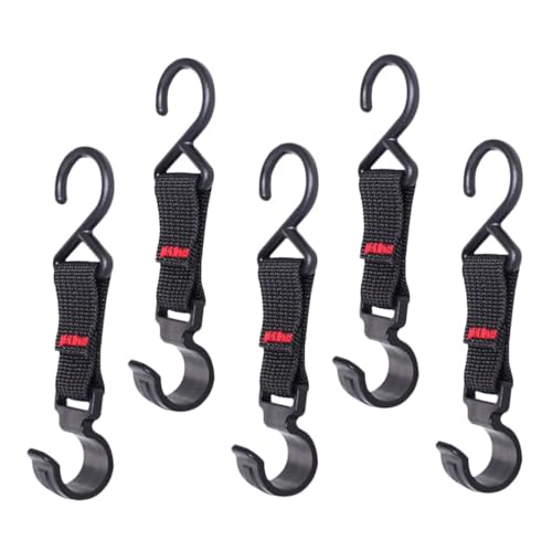 TOYANDONA 5 Stück Teiliges Outdoor Camping Haken S Förmig Metallhaken Vielseitig Einhängbar für Lampen Kleidung Taschen und Kochgeschirr Einfacher Befestigungshaken für Wandern und von TOYANDONA
