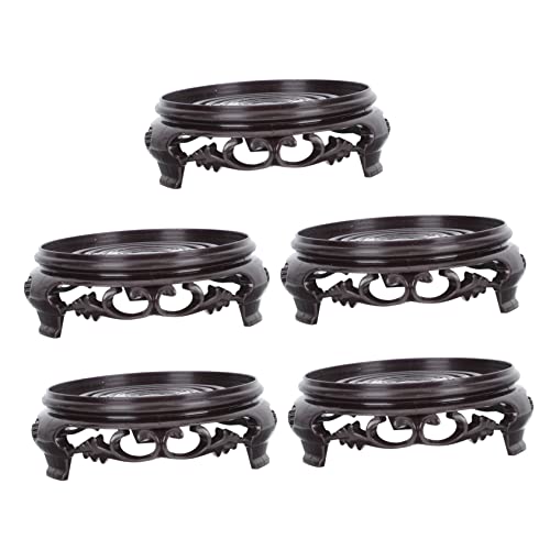 TOYANDONA 5stücke Blumentopfsockel Für Ausstellung Runde Tabletts Für Sukkulententöpfe Dekorative Basis Aus Hochwertigem Material Für Innen Und Außenbereich TOYANDONA 5stücke Blumentopfsockel Für Ausstellung Runde Tabletts Für Sukkulententöpfe Dekorative Basis Aus Hochwertigem Material Für Innen Und Außenbereich von TOYANDONA