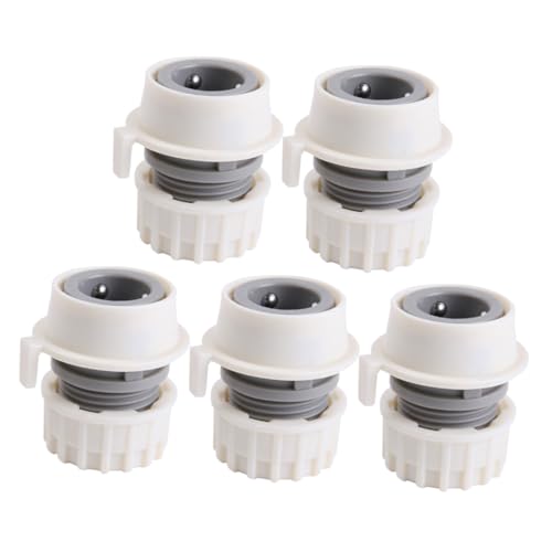 TOYANDONA 5 Stück Teiliges zu Schlauch Adapter Einfache Installation Waschmaschine Wasserzulauf Adapter für Verschiedene Installationen von TOYANDONA