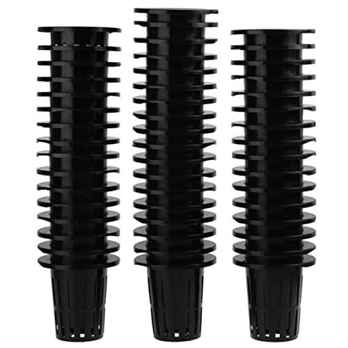 TOYANDONA 50 Stück Kunststoff Pflanzkörbe Hydroponik Töpfe für Soilless Anbau Schwarz für Garten und Balkonpflanzen TOYANDONA 50 Stück Kunststoff Pflanzkörbe Hydroponik Töpfe für Soilless Anbau Schwarz für Garten und Balkonpflanzen von TOYANDONA