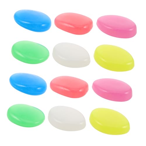 TOYANDONA 55 Stück Teiliges Leuchtende Nachtsteine Große Fluoreszierende Garten-dekosteine in Farben für Aquarium Teich Gartendekor und Außenbereich mit Langlebigem Wartungsfreiem Material TOYANDONA 55 Stück Teiliges Leuchtende Nachtsteine Große Fluoreszierende Garten-dekosteine in Farben für Aquarium Teich Gartendekor und Außenbereich mit Langlebigem Wartungsfreiem Material von TOYANDONA