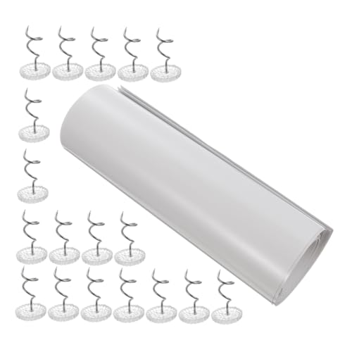 TOYANDONA 6 Blätter Teiliges Katzen Kratzschutzfolie Möbel Schoner Selbstklebend Transparent PVC Kratzschutz Sofa Couch Schutz Antikratzfolie mit Nägeln für Kratzvermeidung von TOYANDONA