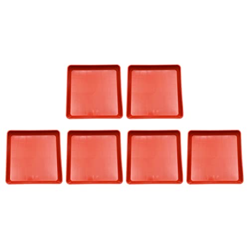 TOYANDONA 6 Stück Blumentopf Untersetzer wasserdichte Pflanzenunterlagen Kunststoff für Blumentöpfe Schützt Böden vor Wasser und Verschmutzungen Langlebig und TOYANDONA 6 Stück Blumentopf Untersetzer wasserdichte Pflanzenunterlagen Kunststoff für Blumentöpfe Schützt Böden vor Wasser und Verschmutzungen Langlebig und von TOYANDONA