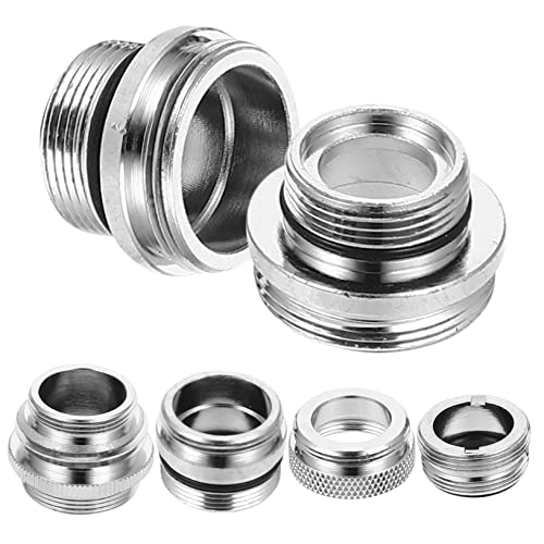 TOYANDONA 6 Stück Faucet Adapter Kit für Garten und Küchenhähne Teiliges Kompatibel mit Standardanschlüssen zu Installieren für Verschiedene Anwendungen TOYANDONA 6 Stück Faucet Adapter Kit für Garten und Küchenhähne Teiliges Kompatibel mit Standardanschlüssen zu Installieren für Verschiedene Anwendungen von TOYANDONA