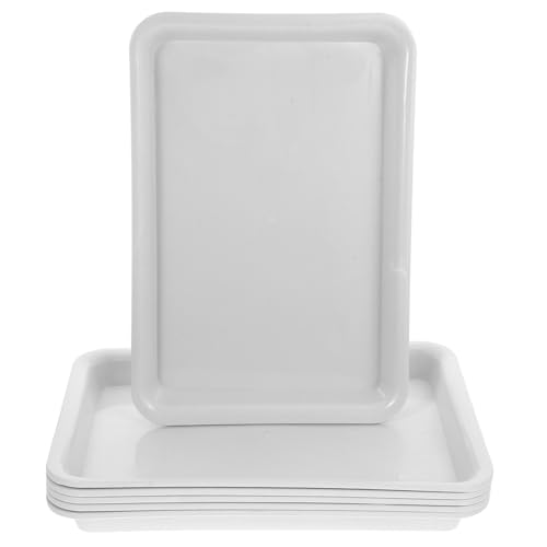 TOYANDONA 6 Stück Rechteckige Pflanzenschale Pflanzuntersetzer Wasserauffangschale Pflanzentablett Kunststoff Bonsai Topfuntersetzer für Garten Wohnzimmer Balkon TOYANDONA 6 Stück Rechteckige Pflanzenschale Pflanzuntersetzer Wasserauffangschale Pflanzentablett Kunststoff Bonsai Topfuntersetzer für Garten Wohnzimmer Balkon von TOYANDONA