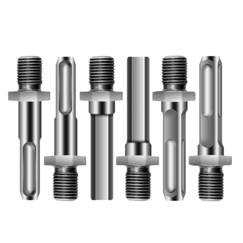 TOYANDONA 6 Stück Sechsteilige Bohradapter Erweiterungsstange für Holzspalter Multifunktionale Verbindung für Bohrschrauber mit Langlebigem Stahlmaterial und Vielseitigen TOYANDONA 6 Stück Sechsteilige Bohradapter Erweiterungsstange für Holzspalter Multifunktionale Verbindung für Bohrschrauber mit Langlebigem Stahlmaterial und Vielseitigen von TOYANDONA