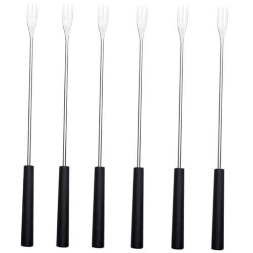 TOYANDONA 6 Stück Teiliges Fonduegabel Edelstahl Hitzebeständig Rostfrei Lange Küchen gabeln für Käsefondue Schokoladenfondue Grillen und Früchte Praktisches Haushalts fondueset TOYANDONA 6 Stück Teiliges Fonduegabel Edelstahl Hitzebeständig Rostfrei Lange Küchen gabeln für Käsefondue Schokoladenfondue Grillen und Früchte Praktisches Haushalts fondueset von TOYANDONA