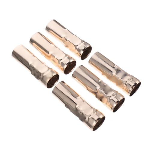 TOYANDONA 6 Stück Teiliges Kerzenhülsen aus Robustem für Kronleuchter Dekorative Kerzenhülsen mit Wachstropfen design Passend für Europäische Kristallleuchter Einfach zu Montieren von TOYANDONA