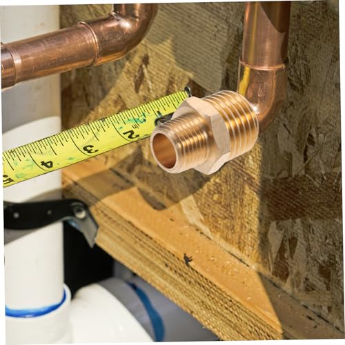 TOYANDONA 6 Stück Teiliges Schlauchverbinder Gerader Adapter Langlebige Rohrverbindung bis Gewinde Wasserdichter Anschluss für Flexible Wasserleitungen Vielseitig Einsetzbar im von TOYANDONA