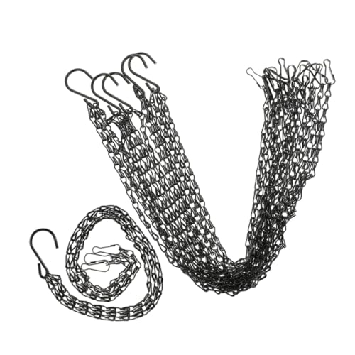 TOYANDONA 6 Stück Teiliges Set Metall Hängeschnüre für Pflanzkübel Laternen und Windspiele Rostfreie Robuste Ketten für Drinnen und Draußen Einfach zu Montieren Stabiler Halt für Schwere TOYANDONA 6 Stück Teiliges Set Metall Hängeschnüre für Pflanzkübel Laternen und Windspiele Rostfreie Robuste Ketten für Drinnen und Draußen Einfach zu Montieren Stabiler Halt für Schwere von TOYANDONA