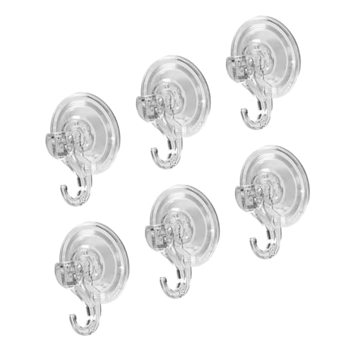 TOYANDONA 6 Stück Teiliges Starker Saugnapfhaken für Dusche und Haushalt Vakuumversiegelt ohne Bohren Vielseitig Verwendbar Glas Fliesen Holz Metall Minimalistisches Design Einfache Montage TOYANDONA 6 Stück Teiliges Starker Saugnapfhaken für Dusche und Haushalt Vakuumversiegelt ohne Bohren Vielseitig Verwendbar Glas Fliesen Holz Metall Minimalistisches Design Einfache Montage von TOYANDONA