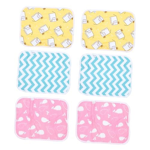 TOYANDONA 6 Stück Trainingsmatte Für Haustiere Waschbare Bettunterlagen Drinnen Wurf Bettwäsche Futter Für Meerschweinchenkäfige Liner Klein Pads Vlies Polyesterfaser Füllen TOYANDONA 6 Stück Trainingsmatte Für Haustiere Waschbare Bettunterlagen Drinnen Wurf Bettwäsche Futter Für Meerschweinchenkäfige Liner Klein Pads Vlies Polyesterfaser Füllen von TOYANDONA