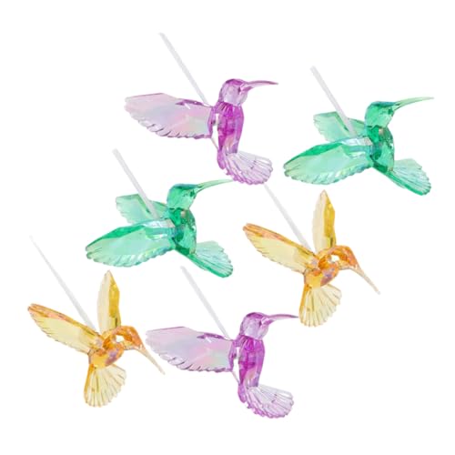 TOYANDONA 6stücke Teiliges Hängende Hummingbird Dekorationen Aus Transparentes Schillerndes Design Für Fenster Garten Zuhause Für Kreative Anlässe TOYANDONA 6stücke Teiliges Hängende Hummingbird Dekorationen Aus Transparentes Schillerndes Design Für Fenster Garten Zuhause Für Kreative Anlässe von TOYANDONA