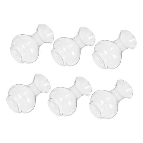 TOYANDONA 6stücke Klare Vase Für Blumenarrangements Transparente Pet-vase Moderne Blumenvase Für Tischdekoration Kleine Vasen Für Hyazinthen Und Andere Blumen Unzerbrechliche Blumenvasen TOYANDONA 6stücke Klare Vase Für Blumenarrangements Transparente Pet-vase Moderne Blumenvase Für Tischdekoration Kleine Vasen Für Hyazinthen Und Andere Blumen Unzerbrechliche Blumenvasen von TOYANDONA
