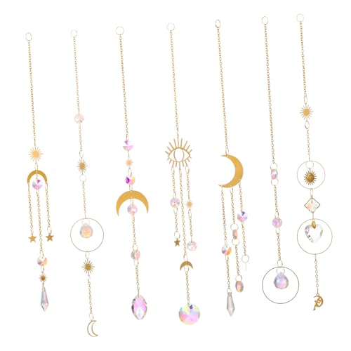 TOYANDONA Hängende für Fenster 7 Stück Kristall Dekoration für Zuhause Garten und Schlafzimmer Einzigartiges Design für Frauen TOYANDONA Hängende für Fenster 7 Stück Kristall Dekoration für Zuhause Garten und Schlafzimmer Einzigartiges Design für Frauen von TOYANDONA