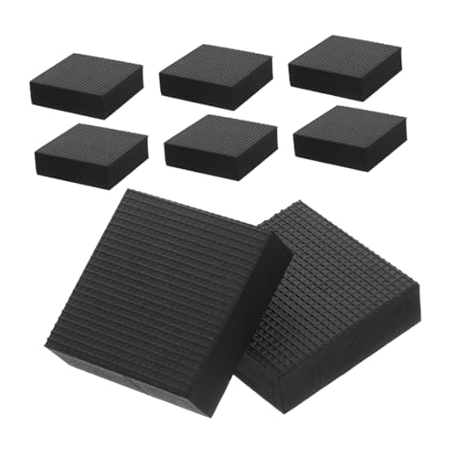 TOYANDONA 8 Stück Möbelerhöher rutschfeste Möbelpads für Betten und Sofas zur Erhöhung von Tisch und Stuhlbeinen für Stabilen Halt und Design von TOYANDONA