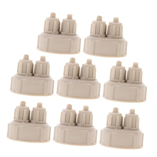 TOYANDONA 8 Stück Quick-Twist-Kappe DIY Kohlendioxid-Kappe Aquarium Co2 -diffusorflaschenabdeckung Deckel Für Tragbare Flaschen DIY Co2 -generatorflaschenabdeckung Zubehör Abs Beige TOYANDONA 8 Stück Quick-Twist-Kappe DIY Kohlendioxid-Kappe Aquarium Co2 -diffusorflaschenabdeckung Deckel Für Tragbare Flaschen DIY Co2 -generatorflaschenabdeckung Zubehör Abs Beige von TOYANDONA