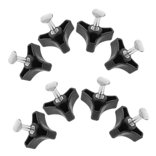 TOYANDONA 8 Stück Teiliges Rasenmäher Handgriff Schrauben mit Ergonomischem Dreieckgriffknopf Wetterbeständig Einfach zu Montieren Ersatzteile für Gartenrasenmäher Praktisch und Tragbar von TOYANDONA