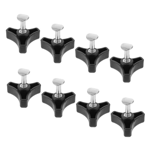 TOYANDONA 8 Stück Teiliges Rasenmäher Handgriff Schrauben und Dreiecksmuttern Ergonomisch Geformt für Komfortables Festziehen Ersatzteile Kompatibel mit Verschiedenen Modellen Leicht und von TOYANDONA