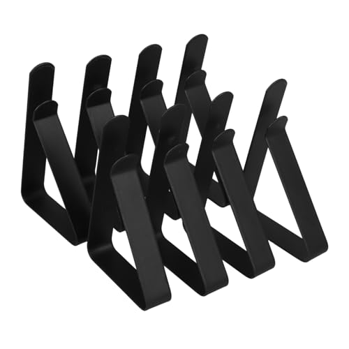 TOYANDONA 8 Stück Teiliges Tischdeckenklammern Windfeste Rostfreie Outdoor Tischklammern für Picknick Camping Restaurant Party Hochzeit Kompatibel mit Verschiedenen Tischdeckenarten von TOYANDONA
