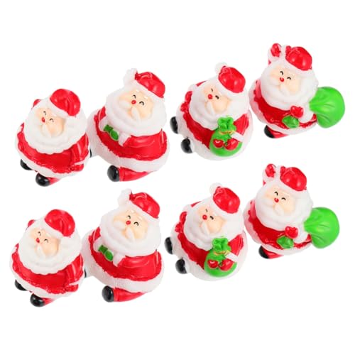 TOYANDONA 8 Stück Teiliges Weihnachtsmann Dekofiguren Langlebigem Harz Niedliche Mikrolandschaft Weihnachtsdeko für Tisch und Garten Vielseitige Xmas Party Supplies Farbenfrohe TOYANDONA 8 Stück Teiliges Weihnachtsmann Dekofiguren Langlebigem Harz Niedliche Mikrolandschaft Weihnachtsdeko für Tisch und Garten Vielseitige Xmas Party Supplies Farbenfrohe von TOYANDONA