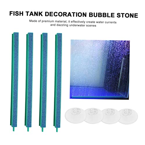 TOYANDONA 9 Stück Teiliges Aquarium Luftstein aus Langlebiger Bubble Diffuser für Frisches Wasser und Lebendige Unterwasserwelt Luftsteine und Saugnäpfe Optimal für Sprudel Aquarium und von TOYANDONA