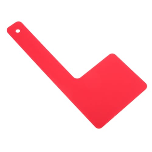 TOYANDONA Acryl Flagge für Briefkästen Signalflagge zur Einfachen Installation Hohe Sichtbarkeit für Postkästen Kompatibel mit Meisten Standardbriefkästen Langlebig und Wetterfest von TOYANDONA