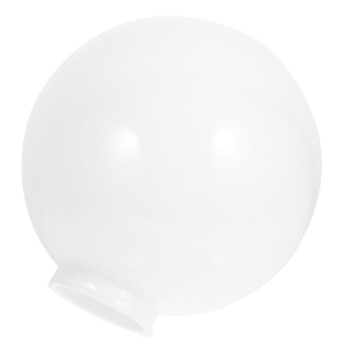 TOYANDONA Acryl Lampenschirm Kugelform Opal Lampenabdeckung Outdoor Ersatz Lampenzubehör Schutz für Tisch Wandleuchten TOYANDONA Acryl Lampenschirm Kugelform Opal Lampenabdeckung Outdoor Ersatz Lampenzubehör Schutz für Tisch Wandleuchten von TOYANDONA