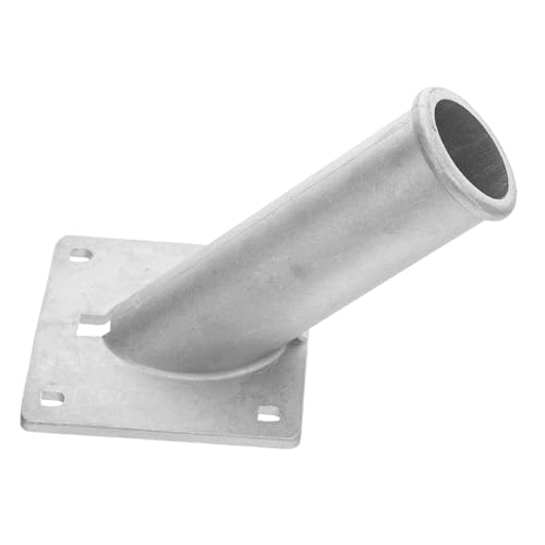 TOYANDONA Aluminium Fahnenmast Halterung Halter Stabile Wetterfeste Außenbefestigung Moderner Design Flaggenmasthalter für Balkon Terrasse TOYANDONA Aluminium Fahnenmast Halterung Halter Stabile Wetterfeste Außenbefestigung Moderner Design Flaggenmasthalter für Balkon Terrasse von TOYANDONA