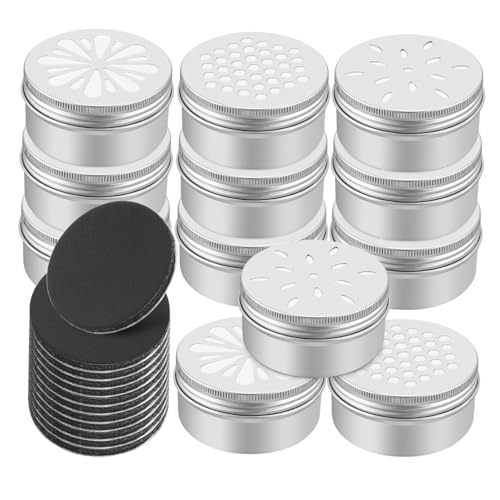 TOYANDONA Aluminium Geruchstrainingsdosen für Hunde mit Unterschiedlichen Duftlöchern Magnetische Duft Boxen für Effektives Hundetraining Robust Rostfrei für Geruchstrainings und TOYANDONA Aluminium Geruchstrainingsdosen für Hunde mit Unterschiedlichen Duftlöchern Magnetische Duft Boxen für Effektives Hundetraining Robust Rostfrei für Geruchstrainings und von TOYANDONA