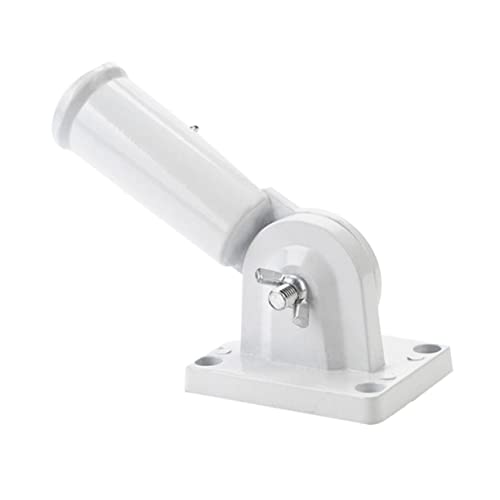 TOYANDONA Aluminiumlegierung Fahnenmast Halterung Einstellbare Wandhalterung für Verschiedene Positionen Rostfrei und Windresistent für und Außenbereich Innendurchmesser TOYANDONA Aluminiumlegierung Fahnenmast Halterung Einstellbare Wandhalterung für Verschiedene Positionen Rostfrei und Windresistent für und Außenbereich Innendurchmesser von TOYANDONA