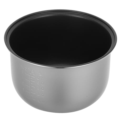 TOYANDONA Aluminiumlegierung Reiskocher Innentopf Antihaftbeschichtet Schnellheizung Ersatz innentopf Druckkochtopf Liner für Familienessen und Partys Stewing Porridge Dämpfen von TOYANDONA