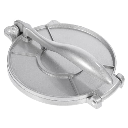 TOYANDONA Aluminiumlegierung Tortilla Presse Klappbar Robuste Teigpresse für Hausgemachte Tortillas Fladenbrote und Quesadillas Antihaftbeschichtet Vielseitig für Küche und Backen von TOYANDONA