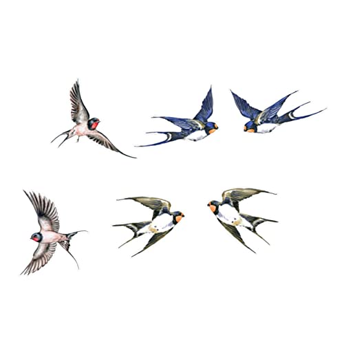 TOYANDONA Anti kollision Fensteraufkleber Vogelschutz Selbsthaftend Delicate Window Cling Dekor Schutz vor Vogelschlägen für Türen und Fenster Bpa freies Pvc material von TOYANDONA
