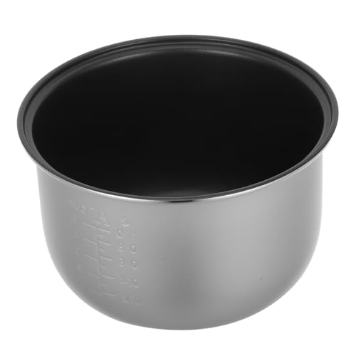 TOYANDONA Antihaft ersatz innentopf aus Aluminiumlegierung für Elektrischen Reiskocher Schnelles Erhitzen Multifunktional für Schmoren Porridge und Dämpfen für Familiengerichte und von TOYANDONA