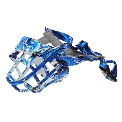 TOYANDONA Atmungsaktiver Maulkorb für Große Hunde Anti Biss Schutz Verhindert Bellen und Unkontrolliertes Fressen Langlebiges Material Einfach zu Reinigen Praktische Hunde Maulabdeckung von TOYANDONA