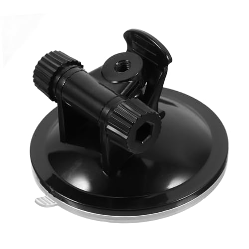TOYANDONA Auto Fahnenmast Halterung Saugnapf Basis Stabiler Saugnapf flaggenhalter für Fahrzeug Motorrad Offroad Einfache Befestigung ohne Bohren Wetterfest Schwarz von TOYANDONA