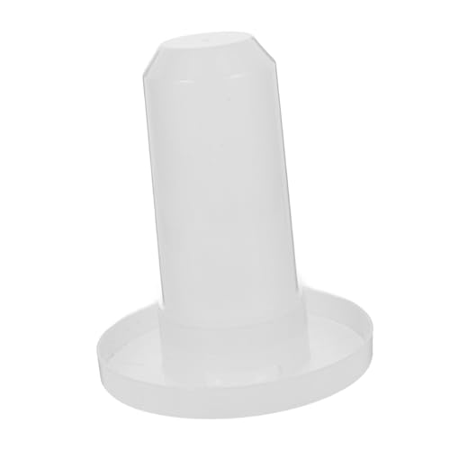 TOYANDONA Automatischer Hühnerfutterspender mit Futtertrog aus Robustem Abs Zeitsparendes Design für Küken Wachteln und Papageien Hygienisch Futterschonend und Einfach zu Reinigen für von TOYANDONA