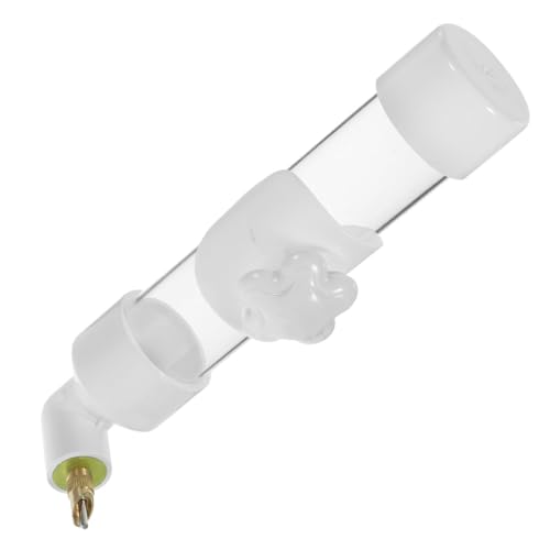 TOYANDONA Automatischer Vogel Wasserspender aus Kunststoff Praktische Vogeltränke für Papageien und Wellensittiche Automatischer Trinkwasserbehälter für Käfige Geeignet für Kleine und von TOYANDONA