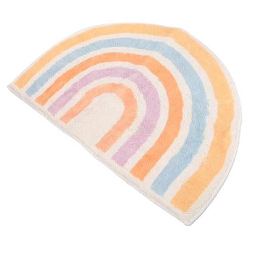 TOYANDONA Badezimmerbodenmatte Polyester rutschfeste Saugfähige Fußmatte Für Bad Und Eingangsbereich Waschbar Und Pflegeleicht Vielseitig Einsetzbar Passend Zu Jedem von TOYANDONA