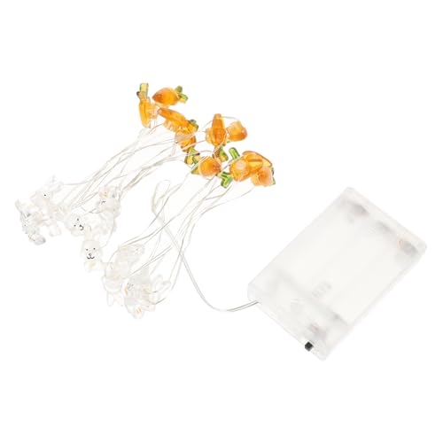 TOYANDONA Batteriebetriebene LED Kupferdraht Lichterkette mit Hasen Karottenmotiv Leds Frühlingsdekoration für Innen Festliche Beleuchtung für Party und Feier von TOYANDONA