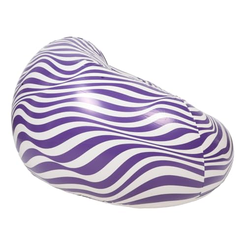 TOYANDONA Bequemer Aufblasbarer Sitzsack Strapazierfähigem Faltbares Lazy Air Sofa für Camping und Outdoor Aktivitäten Gestreiftes Design Tragbar TOYANDONA Bequemer Aufblasbarer Sitzsack Strapazierfähigem Faltbares Lazy Air Sofa für Camping und Outdoor Aktivitäten Gestreiftes Design Tragbar von TOYANDONA