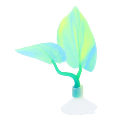 TOYANDONA Betta Bett Blattförmiges Ruhepad mit Saugnapf Doppellagiges Betta Fisch Ruhe und Laichplatz Aquarium Dekoration Einfach zu Reinigen Grün TOYANDONA Betta Bett Blattförmiges Ruhepad mit Saugnapf Doppellagiges Betta Fisch Ruhe und Laichplatz Aquarium Dekoration Einfach zu Reinigen Grün von TOYANDONA