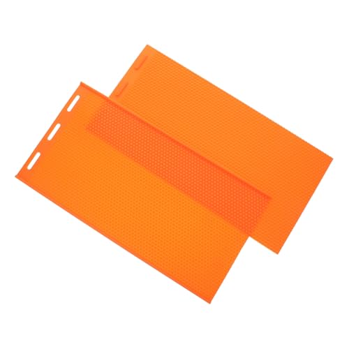 TOYANDONA Bienenwachs Wabenplatten Form Orange Flexible Langlebige Pressform für Imker und DIY Wachsherstellung Einfach zu Reinigen Vielseitig Einsetzbar für Bienenwachs Wabenplatten TOYANDONA Bienenwachs Wabenplatten Form Orange Flexible Langlebige Pressform für Imker und DIY Wachsherstellung Einfach zu Reinigen Vielseitig Einsetzbar für Bienenwachs Wabenplatten von TOYANDONA