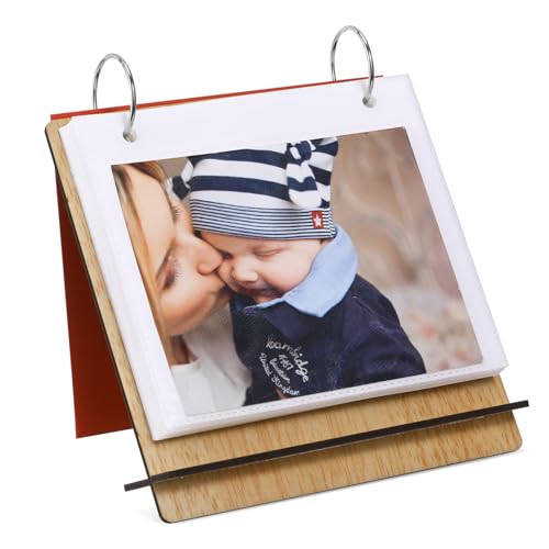 TOYANDONA Bildalbum mit PP Innenseiten Flip Fotoalbum für Schreibtisch Einfacher Fotoeinleger Erinnerungsalbum für Wachstum für Neue Eltern und Familienfeiern TOYANDONA Bildalbum mit PP Innenseiten Flip Fotoalbum für Schreibtisch Einfacher Fotoeinleger Erinnerungsalbum für Wachstum für Neue Eltern und Familienfeiern von TOYANDONA